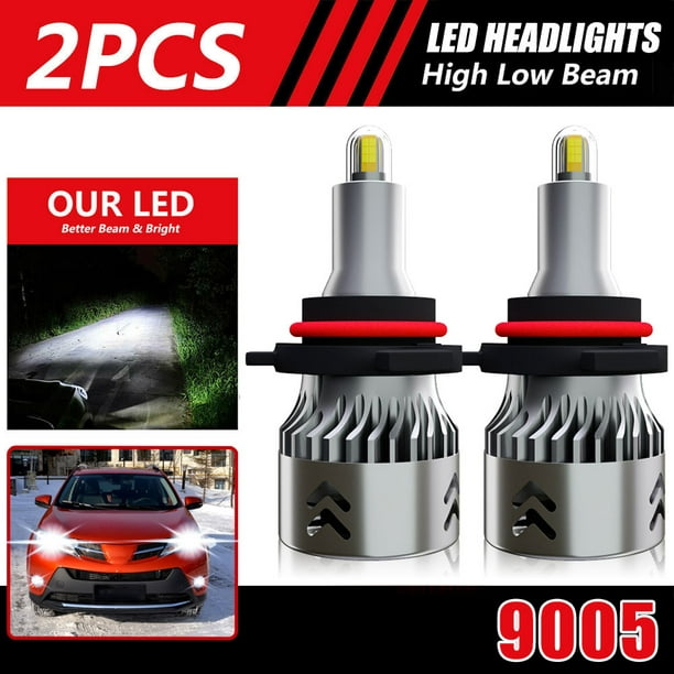 Toyota Prius ZVW30 HB3 100w Clear Xenon HID High Main Beam Headlight Bulbs Pair